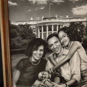 Obama Family Portrait